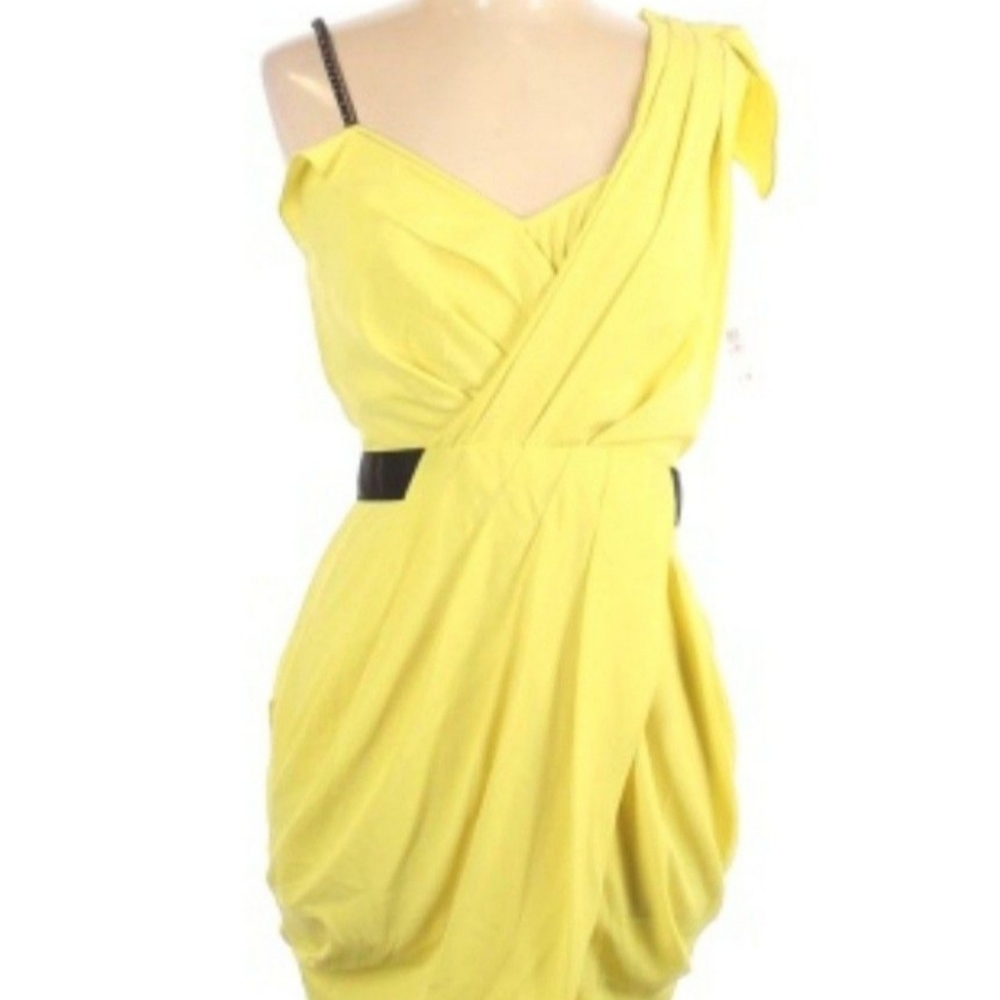 Yellow Rachel Roy dress